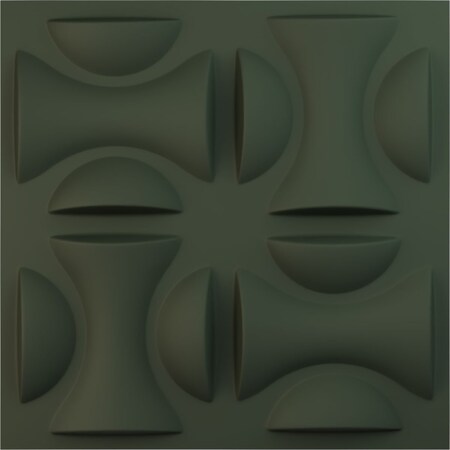 Ekena Millwork 19 5/8in. W x 19 5/8in. H York EnduraWall Decorative 3D Wall Panel, Total 32.04 Sq. Ft., 12PK WP20X20YOGHC-CASE-12